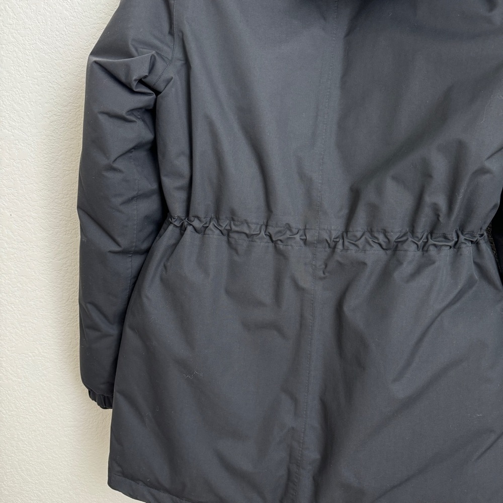 Eddie Bauer Black WeatherEdge Down Parka Winter Coat Jacket M - Picture 10 of 14
